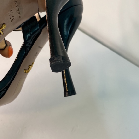 PRADA Embellished T-Strap Heels size 7.5 - Picture 12 of 14